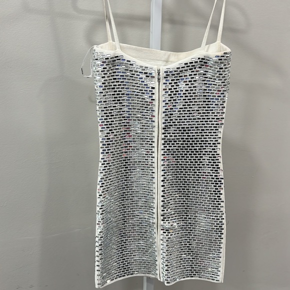 retrofete Avanya Knit Dress in White - Picture 9 of 13